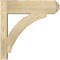 Ekena Millwork Thorton Rough Sawn Craftsman Outlooker, Douglas Fir, 6"W x 18"D x 18"H OUT06X18X18THR04RDF - alternate 3